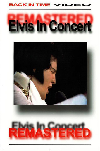 Movie poster for Elvis In Concert Remastered (2009)