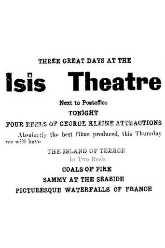 Movie poster for The Island of Terror (1911)