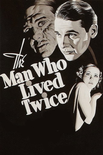 Movie poster for The Man Who Lived Twice (1936)