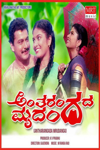 Movie poster for Antharangada Mrudunga (1991)