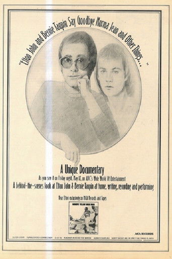 Elton John and Bernie Taupin Say Goodbye Norma Jean and Other Things poster
