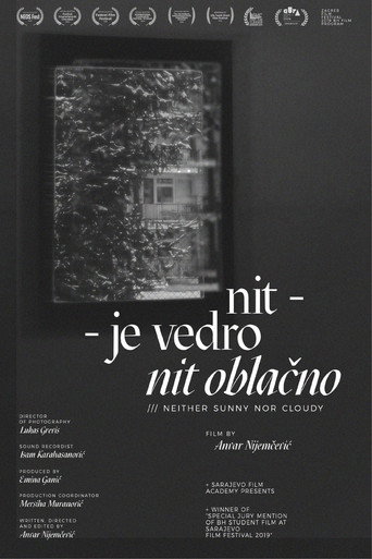 Movie poster for Neither Sunny Nor Cloudy (2019)