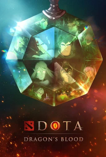 Series poster for DOTA: Dragon's Blood (2021)