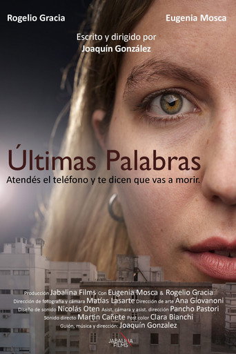 Movie poster for Últimas Palabras (2021)