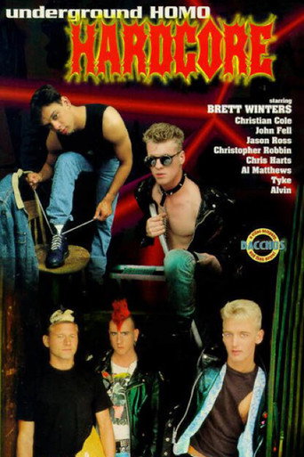 Movie poster for Underground: Homohardcore (1990)
