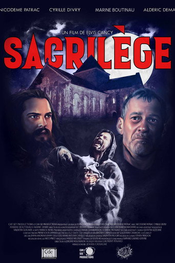 Movie poster for Sacrilège A l'ombre des planètes qui tombent (2024)
