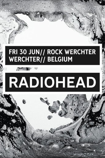 Radiohead: Rock Werchter 2017 poster