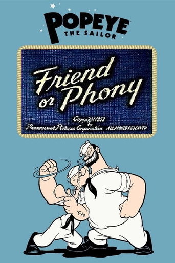 Movie poster for Friend or Phony (1952)