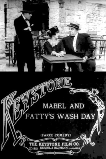 Movie poster for Mabel and Fatty's Wash Day (1915)