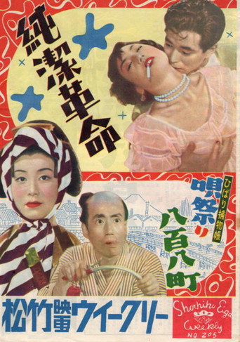 Movie poster for Junketsu kakumei (1953)
