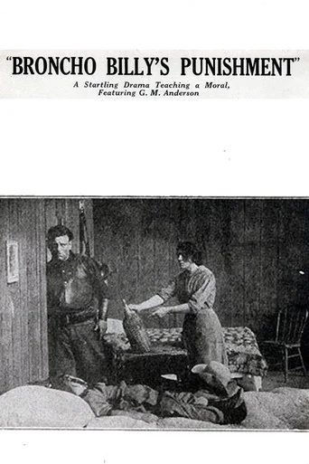 Movie poster for Broncho Billy's Punishment (1914)