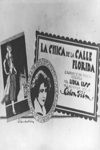 Movie poster for La chica de la calle Florida (1922)