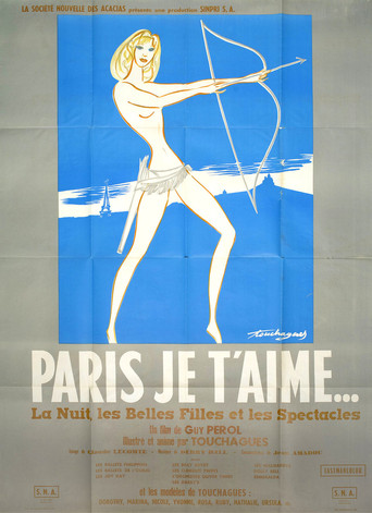 Movie poster for Paris je t'aime... (1962)