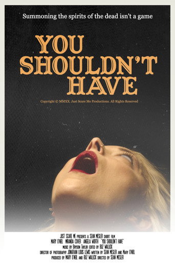 Movie poster for You Shouldn't Have (2020)