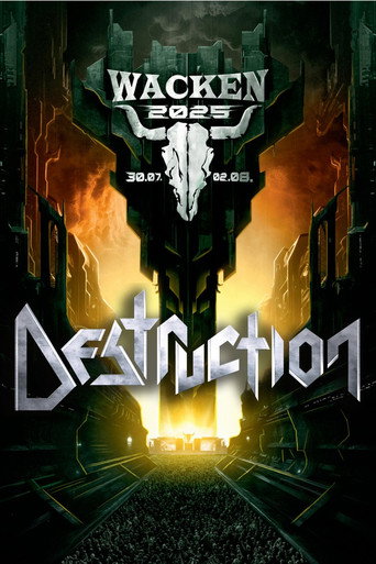 Movie poster for Destruction Live at Wacken Open Air (2025)