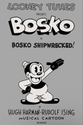 Movie poster for Bosko Shipwrecked! (1931)