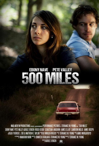 Movie poster for 500 Miles (2014)