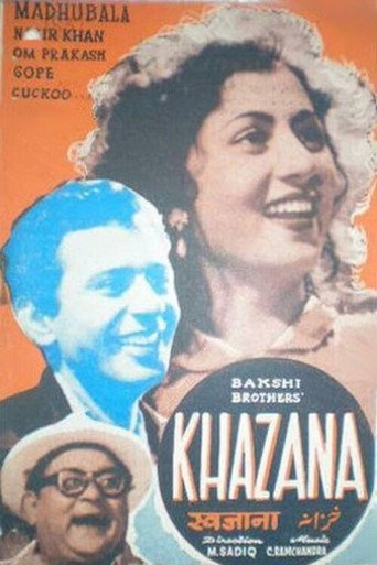 Movie poster for Khazana (1951)
