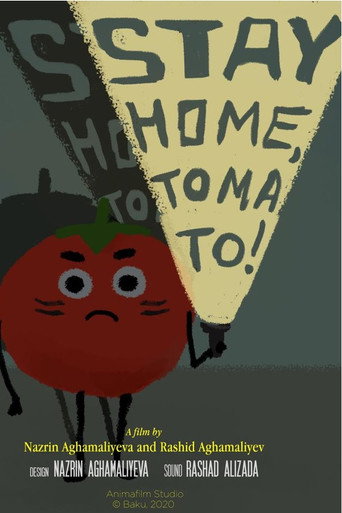 Movie poster for Stay Home, Tomato! (2020)