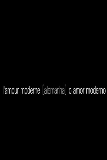 Movie poster for L'amour moderne [allemagne] (2019)