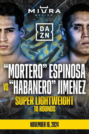 Movie poster for Jimerr Espinosa vs. Rogelio Jimenez (2024)