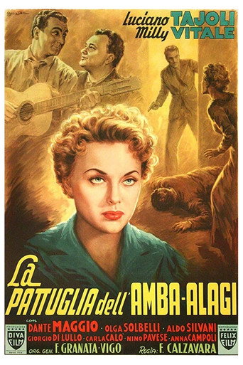 Movie poster for La pattuglia dell'Amba Alagi (1953)