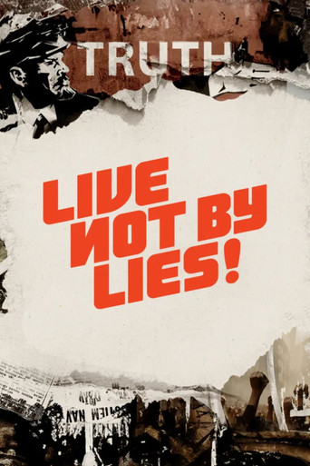 Series poster for Live Not by Lies! (2025)