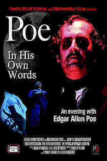 Movie poster for Poe: In His Own Words, An Evening with Edgar Allan Poe (2016)