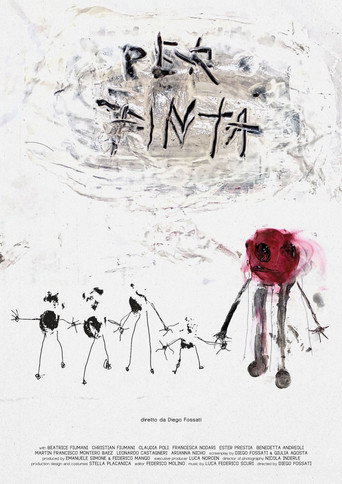 Movie poster for Per finta (2025)