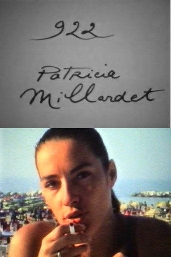 Movie poster for Cinématon n°922: Patricia Millardet (1987)