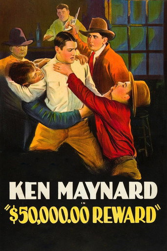 Movie poster for $50,000 Reward (1924)