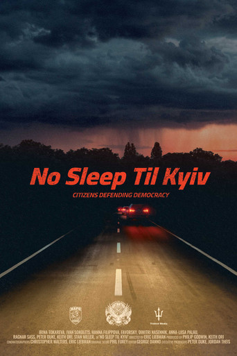 Movie poster for No sleep til Kyiv (2025)