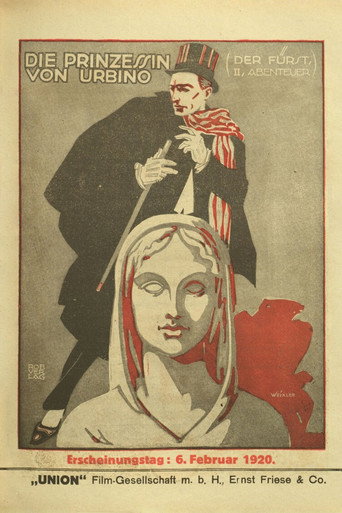 Movie poster for Die Prinzessin von Urbino (1919)