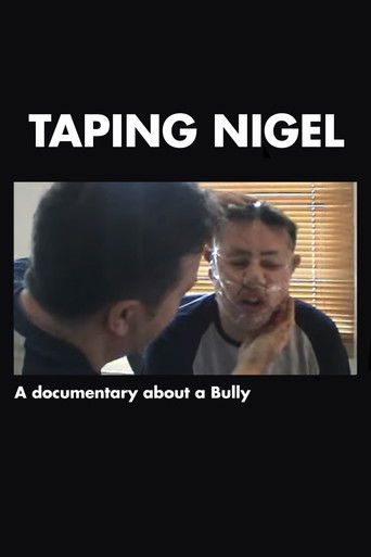 Taping Nigel poster