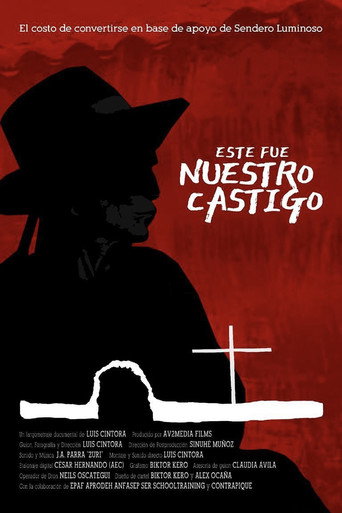 Movie poster for Este fue nuestro castigo (2023)