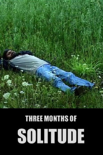 Movie poster for Three Months of Solitude (2002)