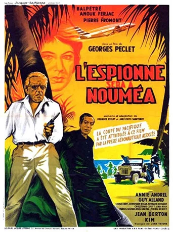 Movie poster for L’espionne sera à Nouméa (1963)