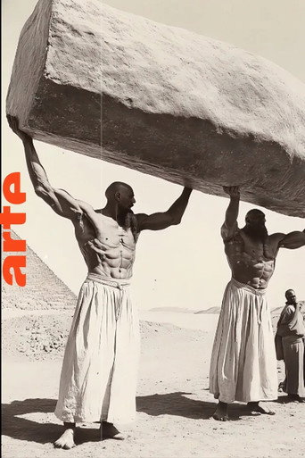 Movie poster for Behind the scenes AI and the mystery of the pyramids (2025)