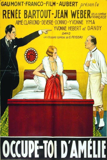 Movie poster for Take Care of Amelie (1932)