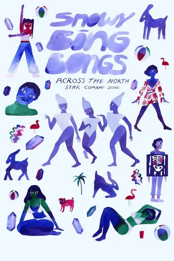 Movie poster for Snowy Bing Bongs Across the North Star Combat Zone (2017)