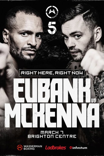 Movie poster for Harlem Eubank vs. Tyrone McKenna (2025)