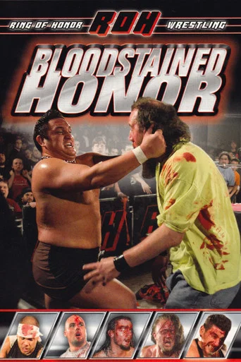 Movie poster for Bloodstained Honor (2008)