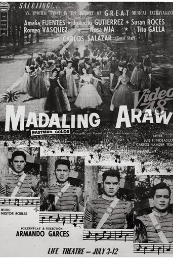 Movie poster for Madaling Araw (1958)