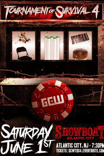 Movie poster for GCW Tournament Of Survival 4 (2019)