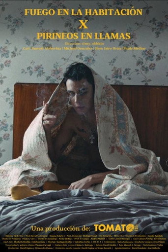 Movie poster for Fuego en la habitación (2021)