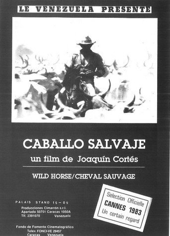 Movie poster for Caballo salvaje (1983)