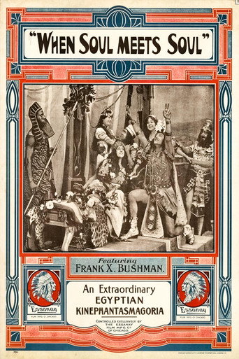 Movie poster for When Soul Meets Soul (1913)