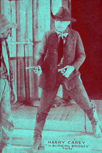 Movie poster for Burning Bridges (1928)
