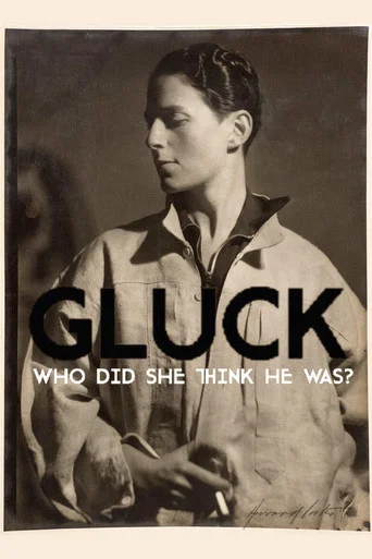 Movie poster for Gluck - Who Did She Think He Was? (2017)