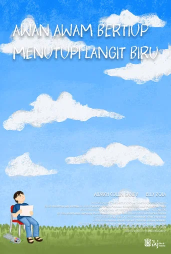 Movie poster for Awan Awam Bertiup Menutupi Langit Biru (2023)
